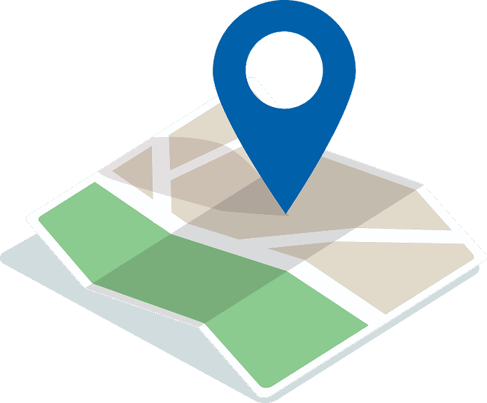 Map of all our locations