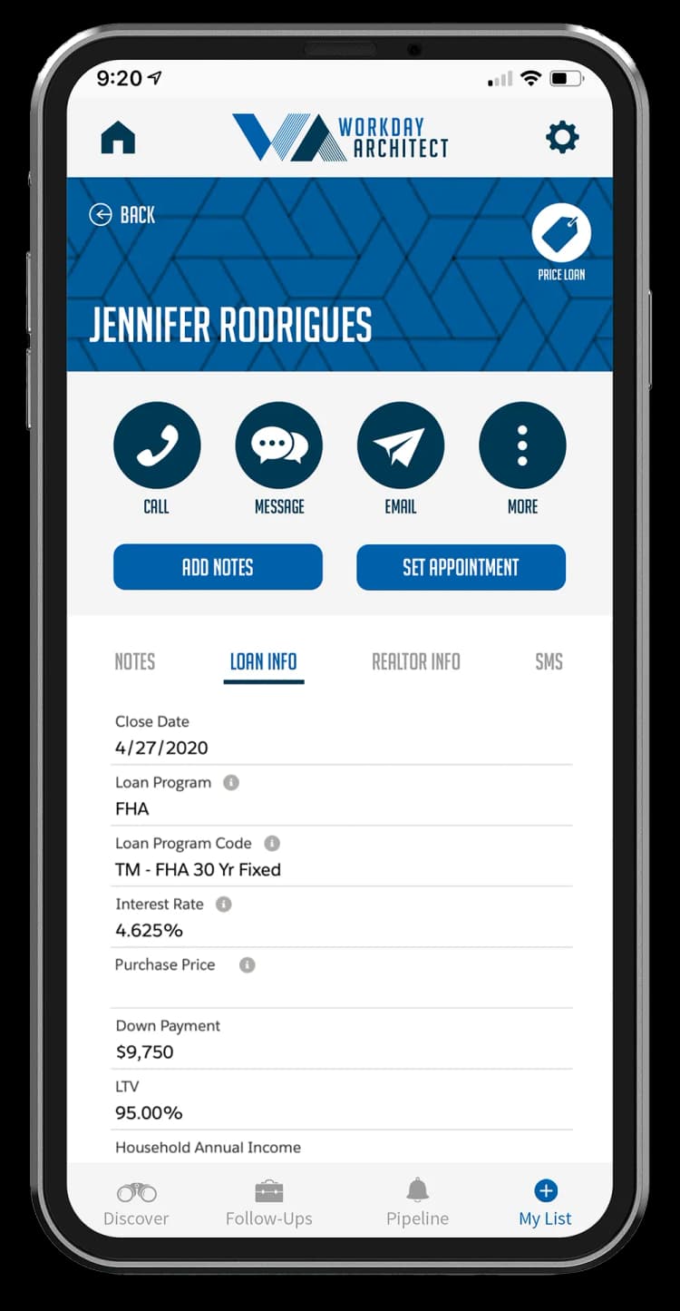 Workday Architect Phone